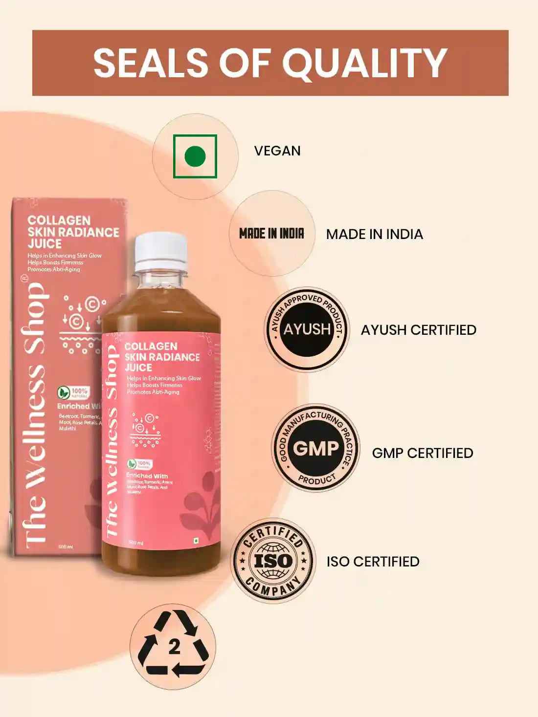 Collagen Skin Radiance Juice - 500 ml